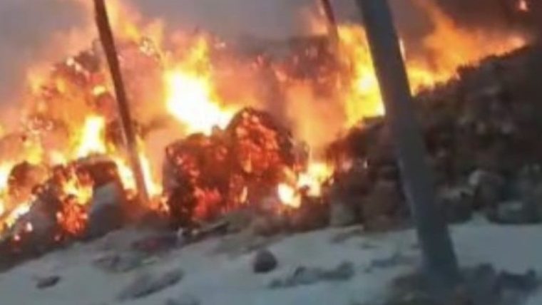 Incêndio atinge fábrica no distrito de Lagoa das Mercês, em Itapipoca