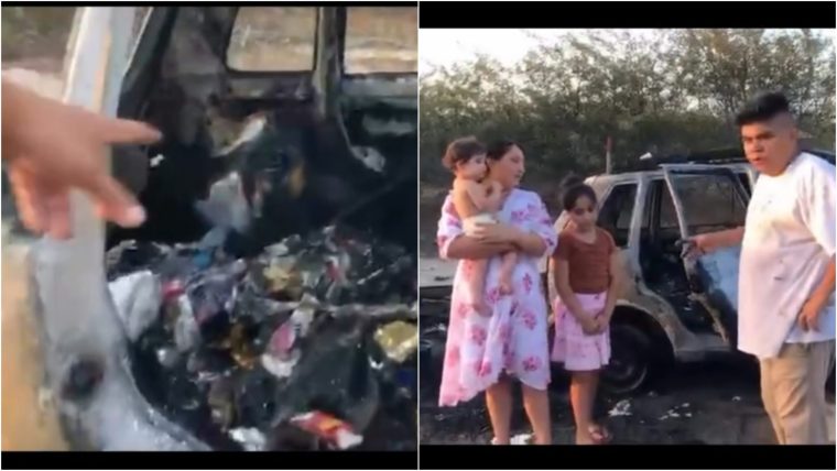 Família perde carro e compras do mês após incêndio em Itapipoca