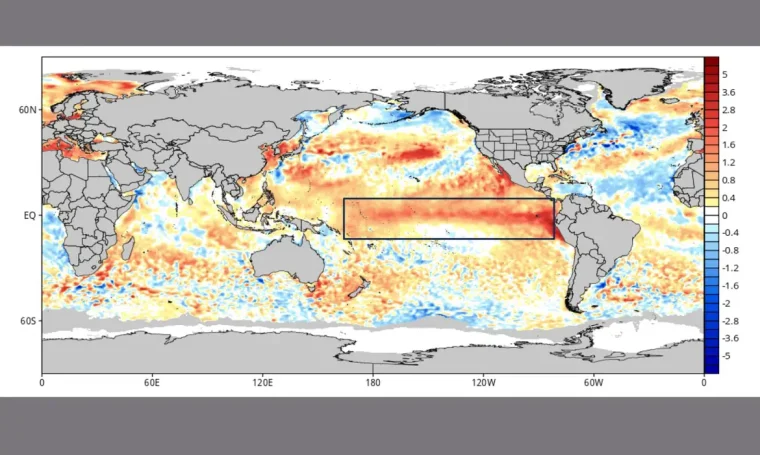 El Niño pode atingir intensidade histórica entre 2026 e 2027, aponta NOAA